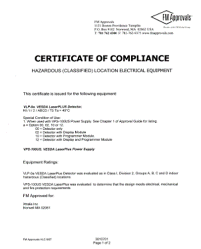 제품 인증서  Product Certificate